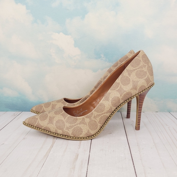 COACH Waverly Pump Size 8.5 - Picture 6 of 11